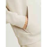 Hoodie - Grijs - Katoen/Polyester - Capuchon, Lange Mouwen