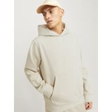 Hoodie - Grijs - Katoen/Polyester - Capuchon, Lange Mouwen