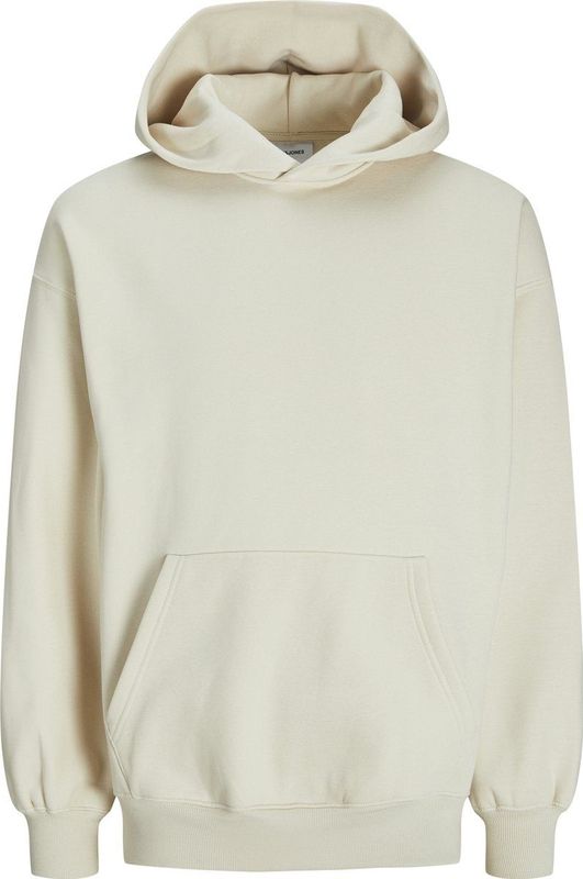 Hoodie - Grijs - Katoen/Polyester - Capuchon, Lange Mouwen