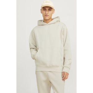 Hoodie - Grijs - Katoen/Polyester - Capuchon, Lange Mouwen