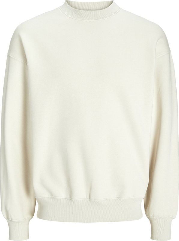 Sweater - Geborsteld - Ronde Hals - Lange Mouwen - 70% Katoen, 30% Polyester