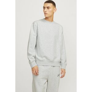 Jack & Jones - Sweatshirt - Grijs - Katoen - Lange Mouwen