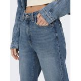 Only - Onlemily Hw Straight Ank Dnm Azg611 - Dames - Jeans