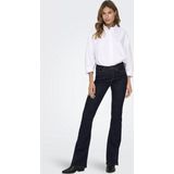 Only - Stayblue - Mid-rise Boot-cut Jeans - Blauw