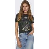 Onllucy - T-shirt - Zwart - Katoen - Korte Mouwen