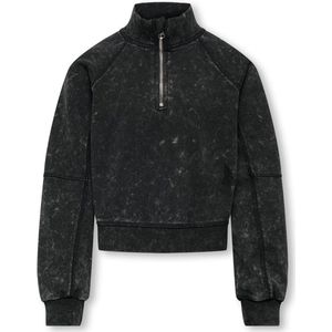 Only Kogdonna Half Zip Washed Ub Swt Meisjes Trui