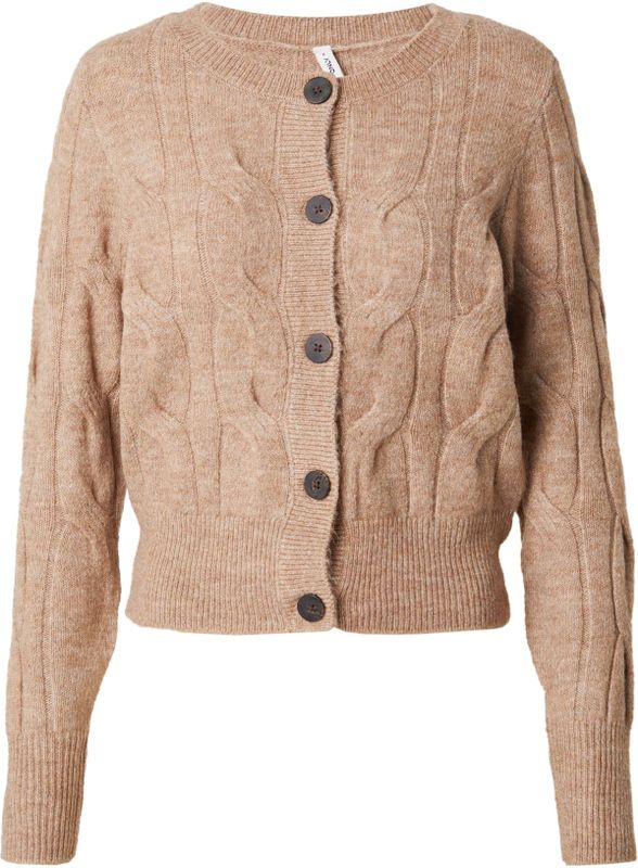 ONLY - ONLRIO - Gebreid Vest - Beige