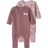 Pyjamapak - Blauw - Biologisch Katoen - Set van 2
