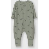 Name it Nbmnightsuit 2p Zip Ff Green Dino Noos Jongens Pyjama