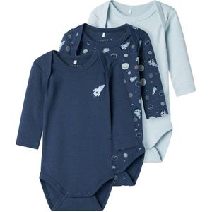 Body - Verticaal Gestreept - Ribgebreide Stof - 3-Pack