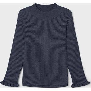 Name It mini meisjes trui VIANNA Dark Sapphire Slim Fit