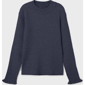 Name It kids meisjes trui VIANNA Dark Sapphire Slim Fit