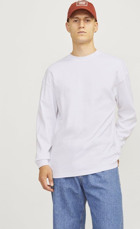 Jack Jones - Jjeurban Edge Tee Ls o-Neck Noos - Heren - Lange Mouwen Shirts