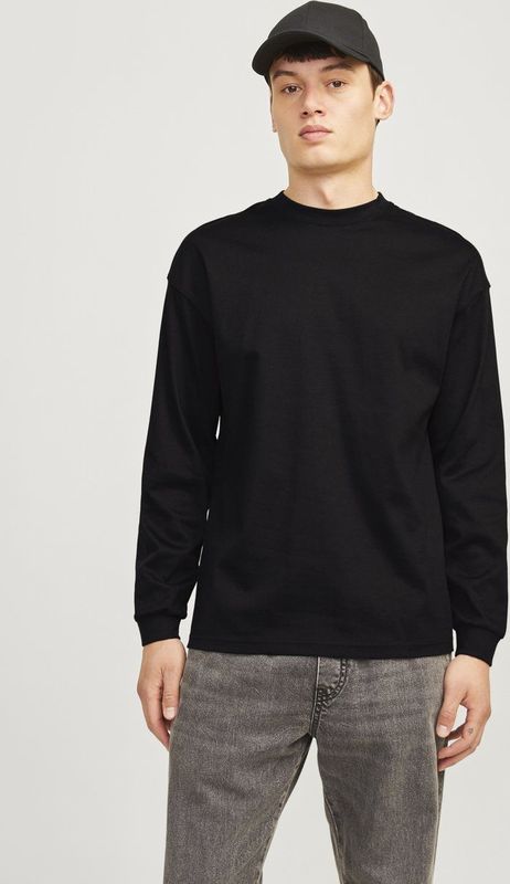 Jack Jones - Jjeurban Edge Tee Ls o-Neck Noos - Heren - Lange Mouwen Shirts