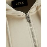 JACK & JONES Jxabbie Rlx Ls Every Hoodie - Lichtbeige - 1 stuk