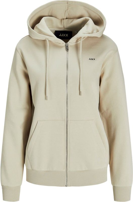 JACK & JONES Jxabbie Rlx Ls Every Hoodie - Lichtbeige - 1 stuk