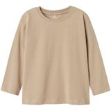 Top - Ronde Hals - Lange Mouwen - Regular Fit - Jersey - Blauw