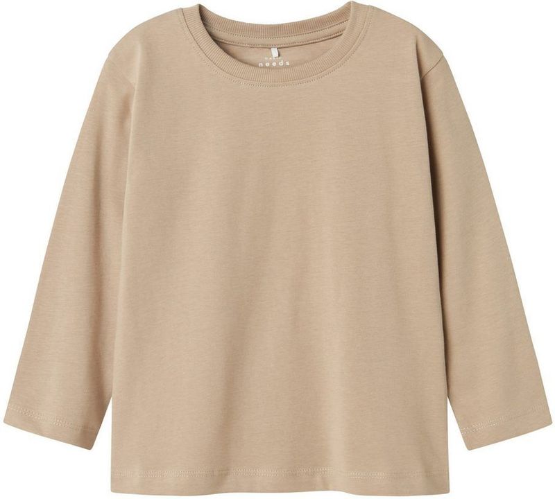 Top - Ronde Hals - Lange Mouwen - Regular Fit - Jersey - Blauw