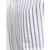 Jack & Jones - Oxford - Casual Shirt - Blauw - 100% Katoen, Slim Fit, Lange Mouwen