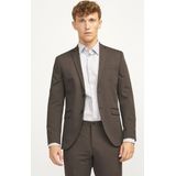 Blazer - Effen - Licht Gevoerd - Slim Fit