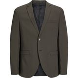 Blazer - Effen - Licht Gevoerd - Slim Fit