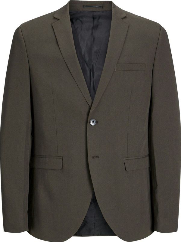 Blazer - Effen - Licht Gevoerd - Slim Fit