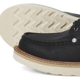 JACK & JONES - WARCHWAY - Veterboots - Zwart - Leerlook - Vetersluiting