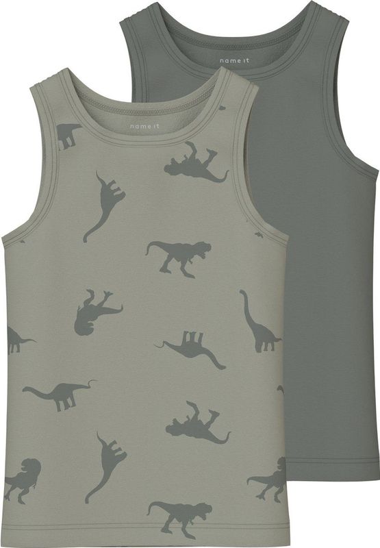 Tanktop - 2-Pack - Jersey - Zacht - Comfortabel