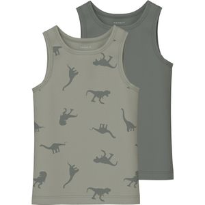 Agave Green - Hemd - Jersey - 95% Katoen, 5% Elastaan - Mouwloos