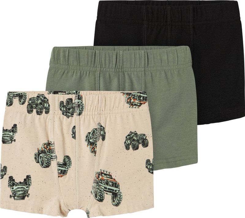 Boxershorts - Zwart - Jersey - 3-Pack