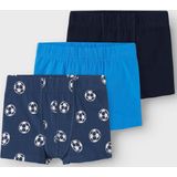 NAME IT Nmmtights 3p - Boxershorts - Donkerblauw - 3 Stuks