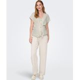 Olmsiesta - Straight Fit - Broeken - Zwart - Elastische Tailleband