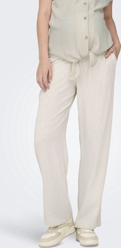 Olmsiesta - Straight Fit - Broeken - Zwart - Elastische Tailleband