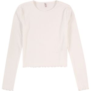 ONLY meisjes kids longsleeve NELLA Cloud Dancer Stretch Fit
