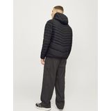 Gewatteerde Jas - Zwart - 100% Polyester - Winddicht