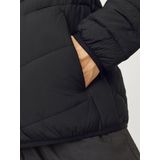 Gewatteerde Jas - Zwart - 100% Polyester - Winddicht