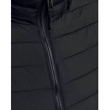 Gewatteerde Jas - Zwart - 100% Polyester - Winddicht