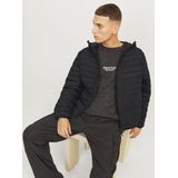 Gewatteerde Jas - Zwart - 100% Polyester - Winddicht