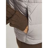 Vest - Donsvulling - Hoog Kraag - Mouwloos - 100% Polyester