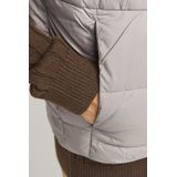 Vest - Donsvulling - Hoog Kraag - Mouwloos - 100% Polyester