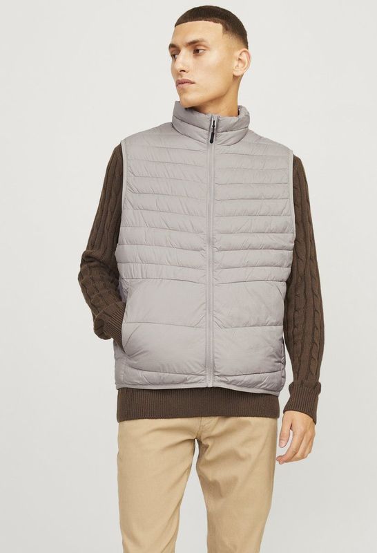 Vest - Donsvulling - Hoog Kraag - Mouwloos - 100% Polyester