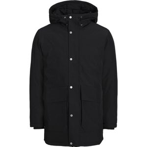 JACK & JONES Herenparka, zwart, XS
