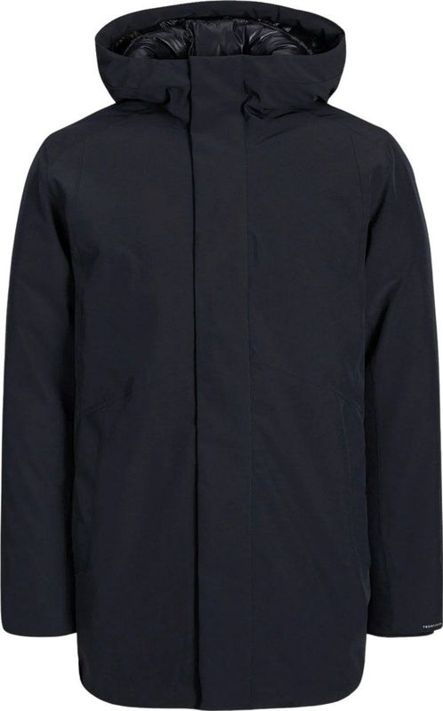 Parka - Groen - Polyester - Winddicht - Kap met Koordregulatie