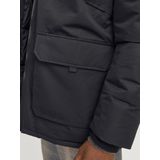 Jack&jones - Jjeconstruct Faux Fur Parka Sn - Heren - Buitenjassen
