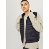 Jack & Jones Sprint Vest - Puffervest - Zwart - 100% Nylon
