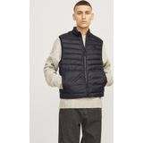 Jack & Jones Sprint Vest - Puffervest - Zwart - 100% Nylon