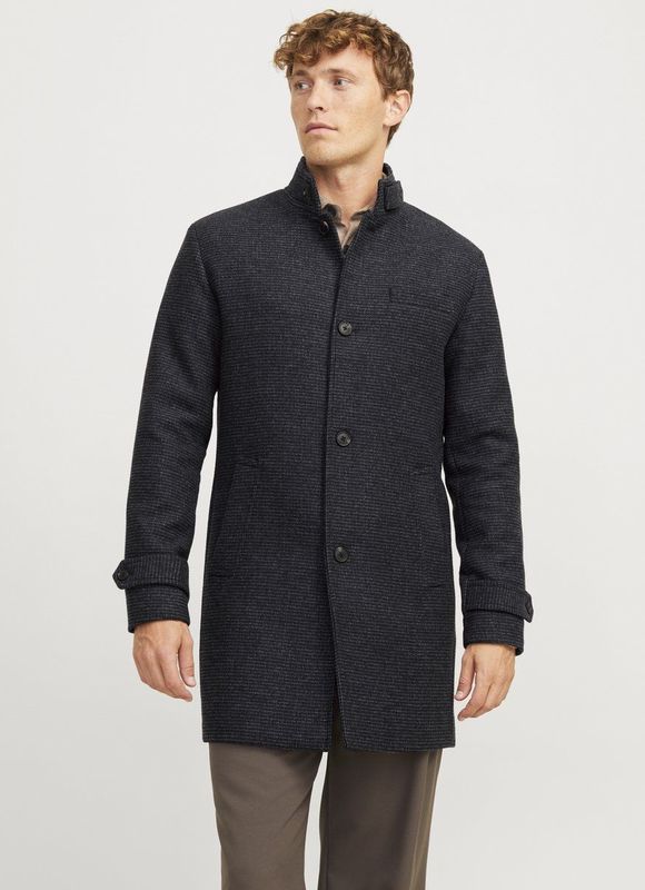 JACK&JONES - JJEMELTON WOOL COAT SN - Heren - Gewatteerde jassen