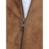 Jack & Jones - Dylan Clean - Leren Jas - Zwart - Polyurethaan - Waterafstotend