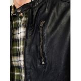 Jack & Jones - Richard - Leren Jas - Zwart - 100% Leer