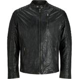 Jack & Jones - Richard - Leren Jas - Zwart - 100% Leer